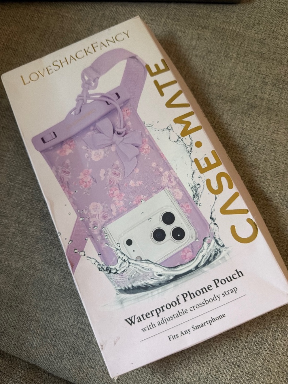 LoveShackFancy Waterproof Phone Pouch